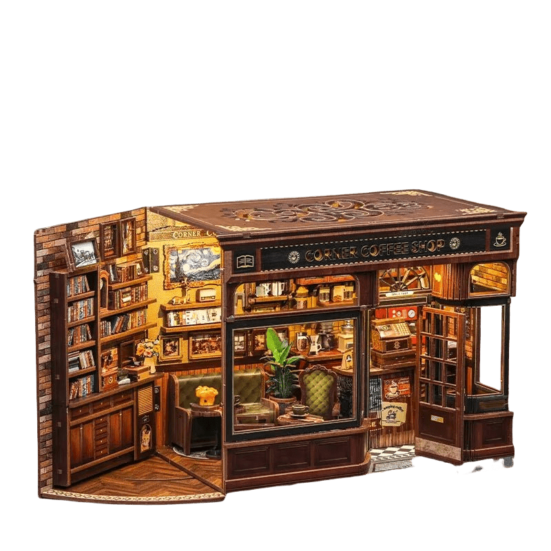 Corner Coffee Shop - Woodmechlab