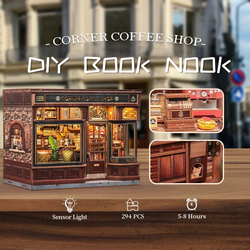 CuteBee Corner Coffee Shop - Woodmechlab