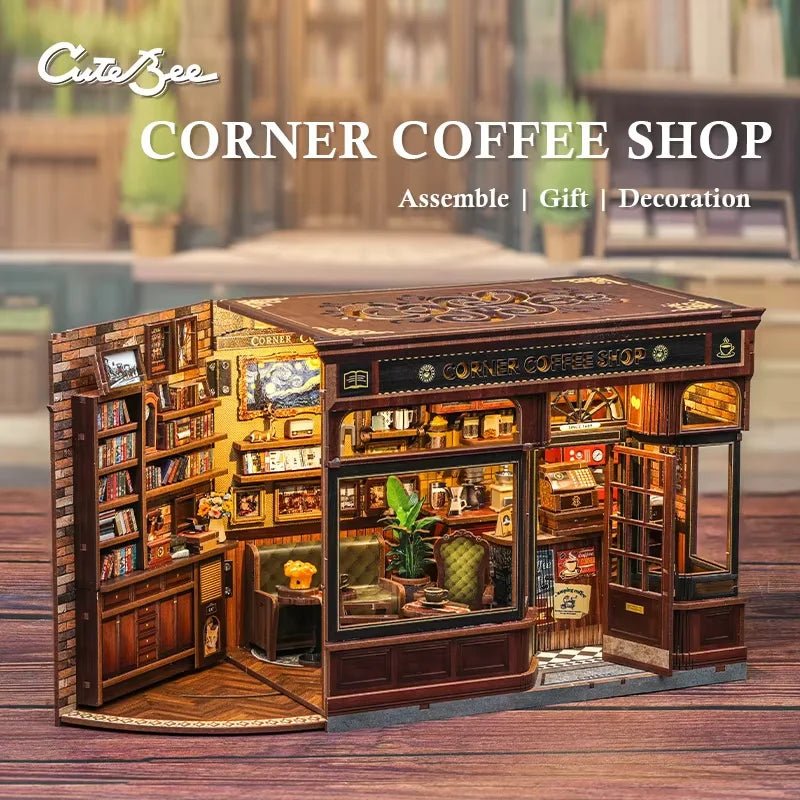 CuteBee Corner Coffee Shop - Woodmechlab