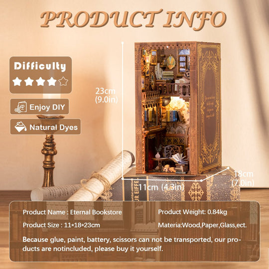CuteBee Eternal Bookstore | YS05 - Woodmechlab