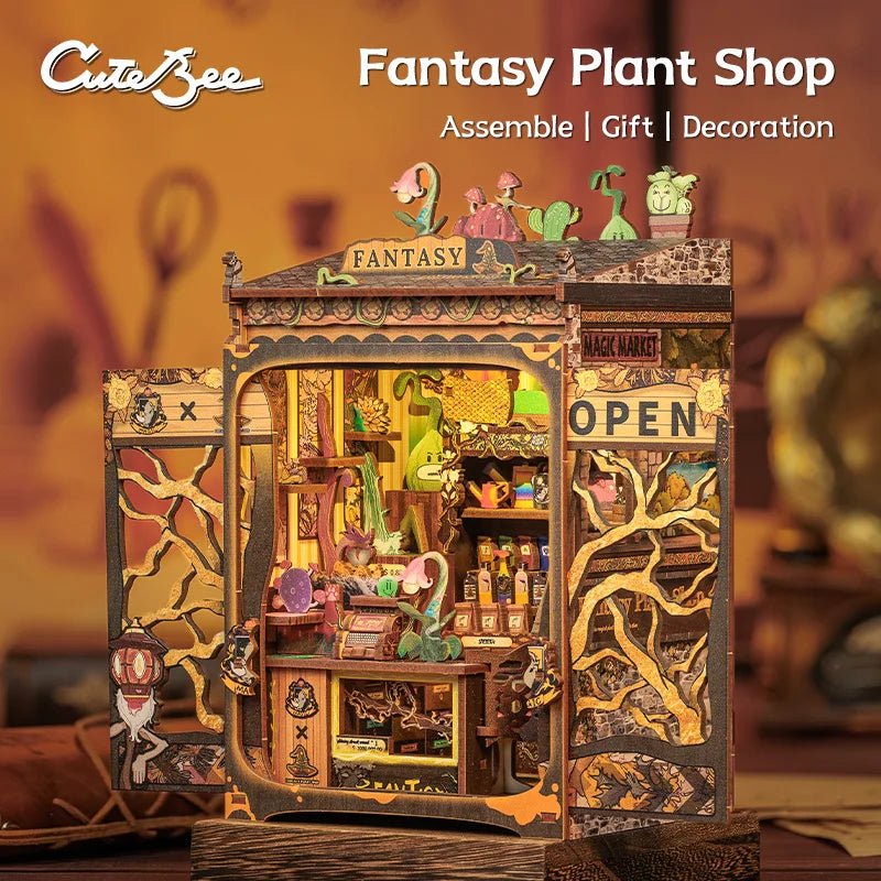 CuteBee Fantasy Plant Shop - Woodmechlab