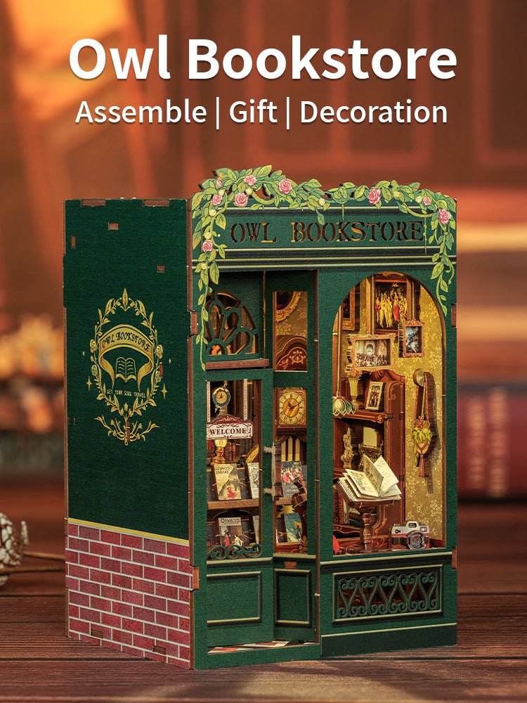 CuteBee Owl bookstore | SD02 - Woodmechlab