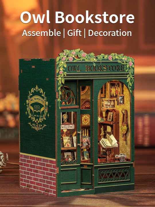 CuteBee Owl bookstore | SD02 - Woodmechlab
