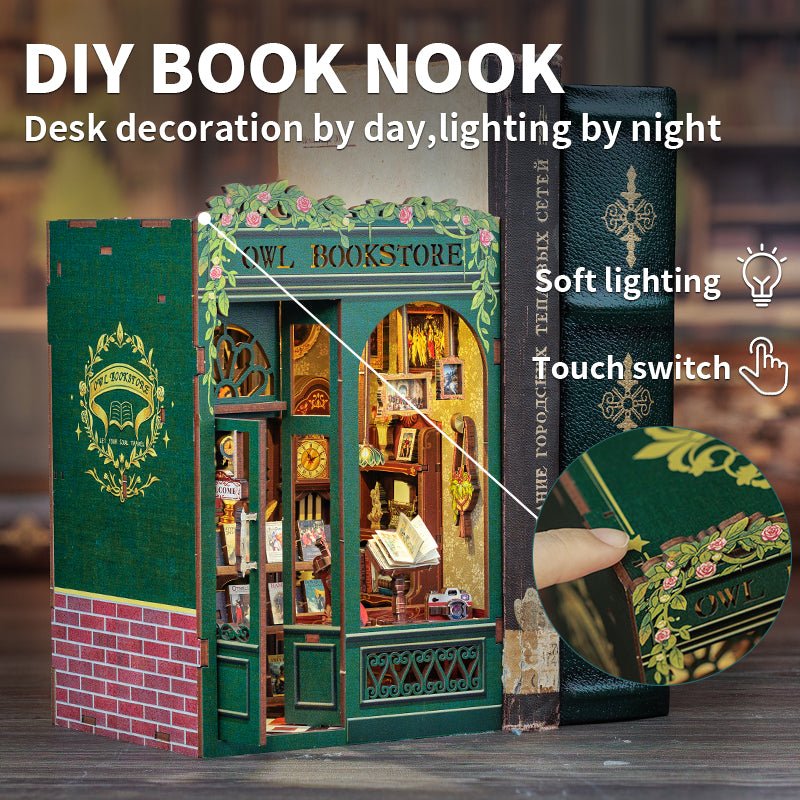 CuteBee Owl bookstore | SD02 - Woodmechlab