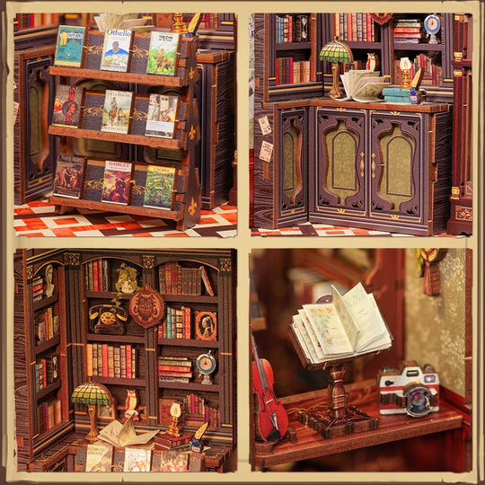 CuteBee Owl bookstore | SD02 - Woodmechlab