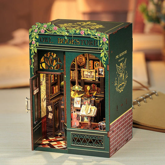 CuteBee Owl bookstore | SD02 - Woodmechlab
