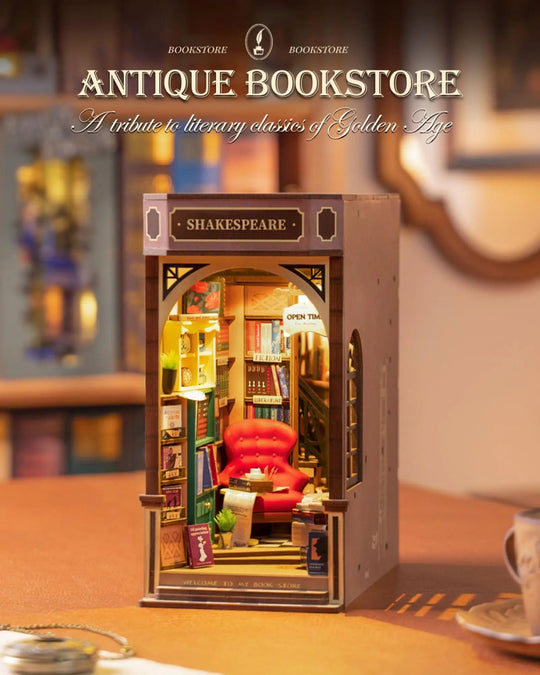 LitHaven™ Bookstore Nook | TGB07 - Woodmechlab