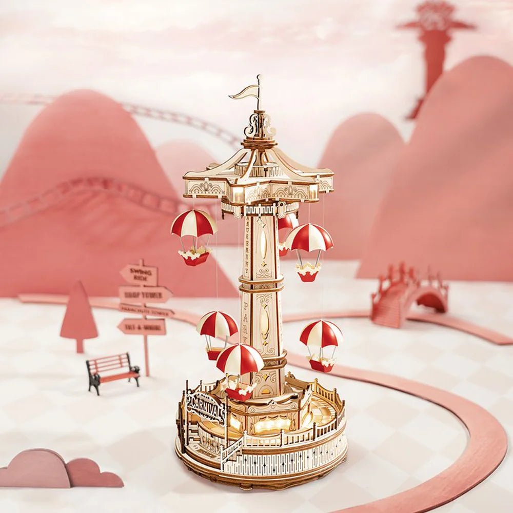 MagicDrop™ 3D Music Tower | EA01 - Woodmechlab