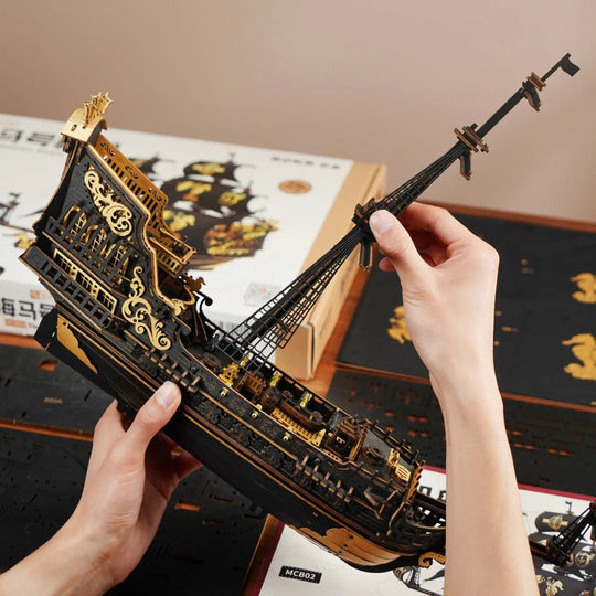 ROKR MarisBaroque™ The Seahorse Barque | MCB02 - Woodmechlab