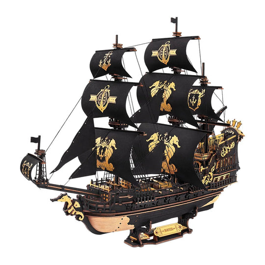 ROKR MarisBaroque™ The Seahorse Barque | MCB02 - Woodmechlab