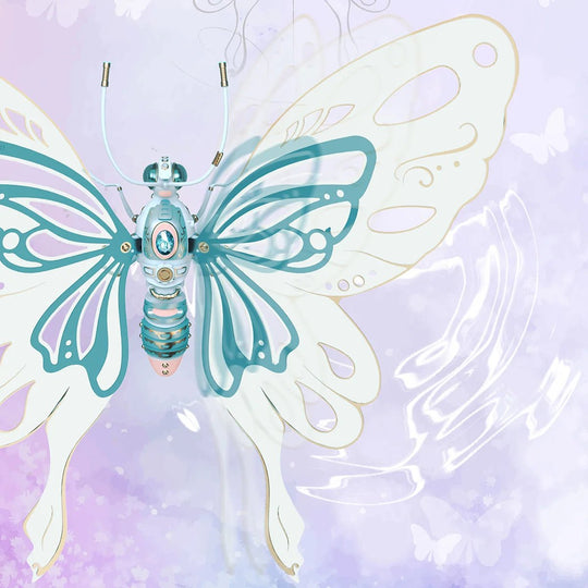 ROKR MechButterfly™ AureaGlow - Woodmechlab