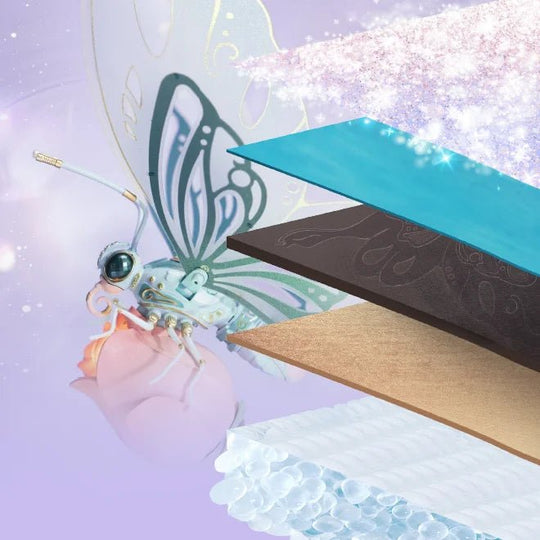 ROKR MechButterfly™ AureaGlow - Woodmechlab