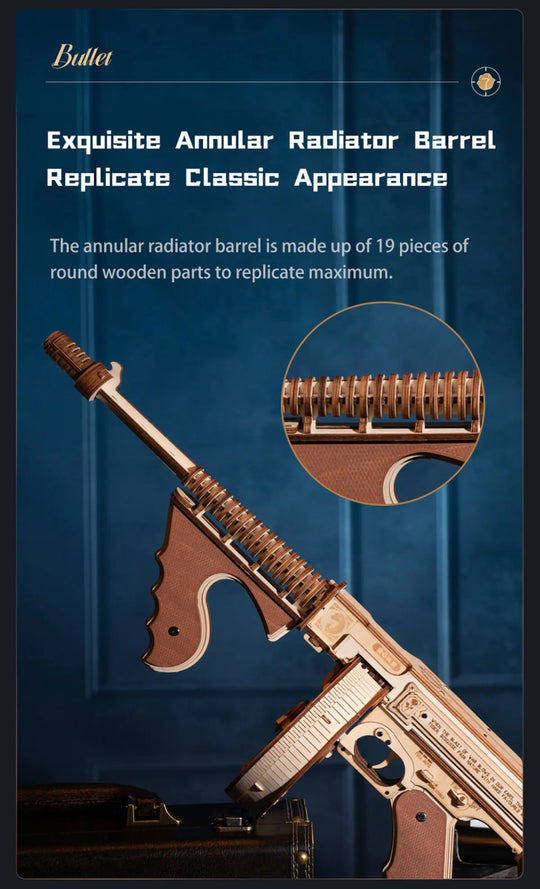 RokrArmory™ Thompson Submachine Gun | LQB01 - Woodmechlab