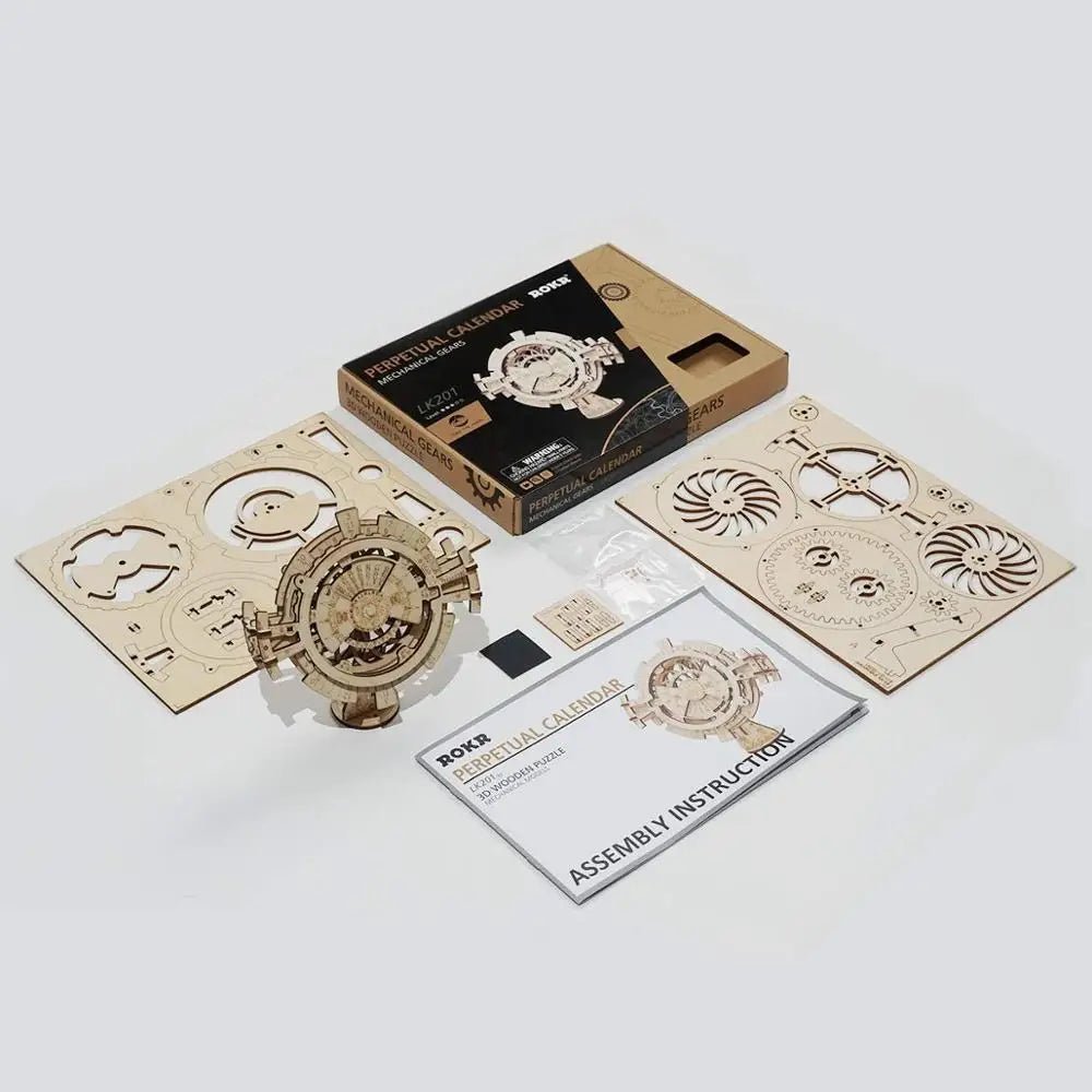 RokrEverDate™ Wooden Calendar Builder | LK201 - Woodmechlab