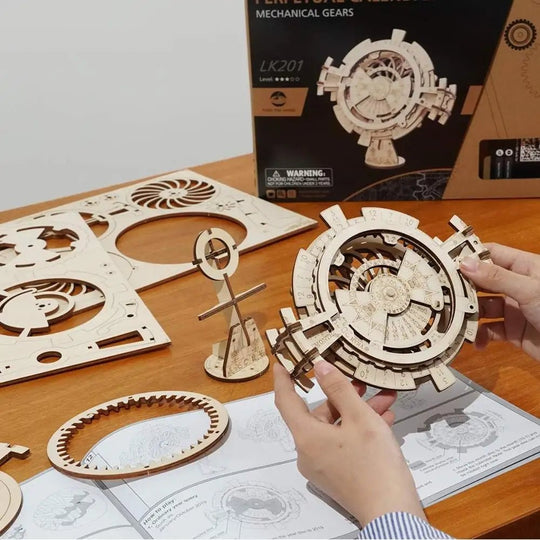 RokrEverDate™ Wooden Calendar Builder | LK201 - Woodmechlab