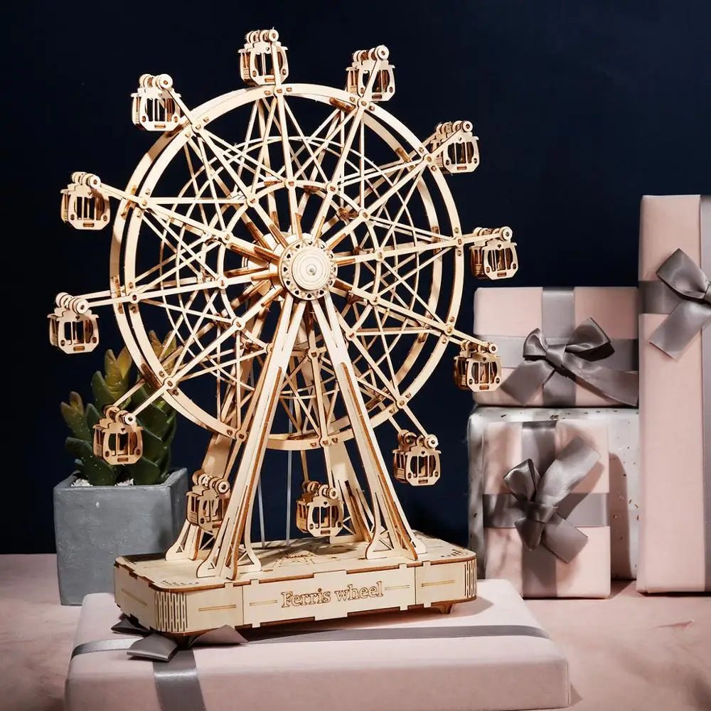 RokrFerris™ Kinetic Skywheel Artisan | TGN01 - Woodmechlab
