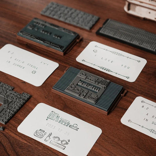 RokrType™ Vintage Press | LK602 - Woodmechlab