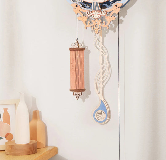 RokrWallCraft™ 3D Puzzle Clock | LC701 - Woodmechlab
