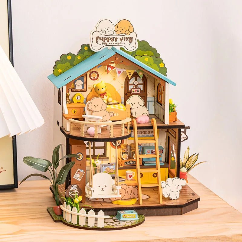 Rolife PawsHaven™ Cozy Cubby | DG169 - Woodmechlab
