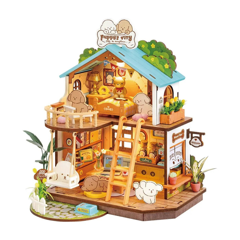 Rolife PawsHaven™ Cozy Cubby | DG169 - Woodmechlab