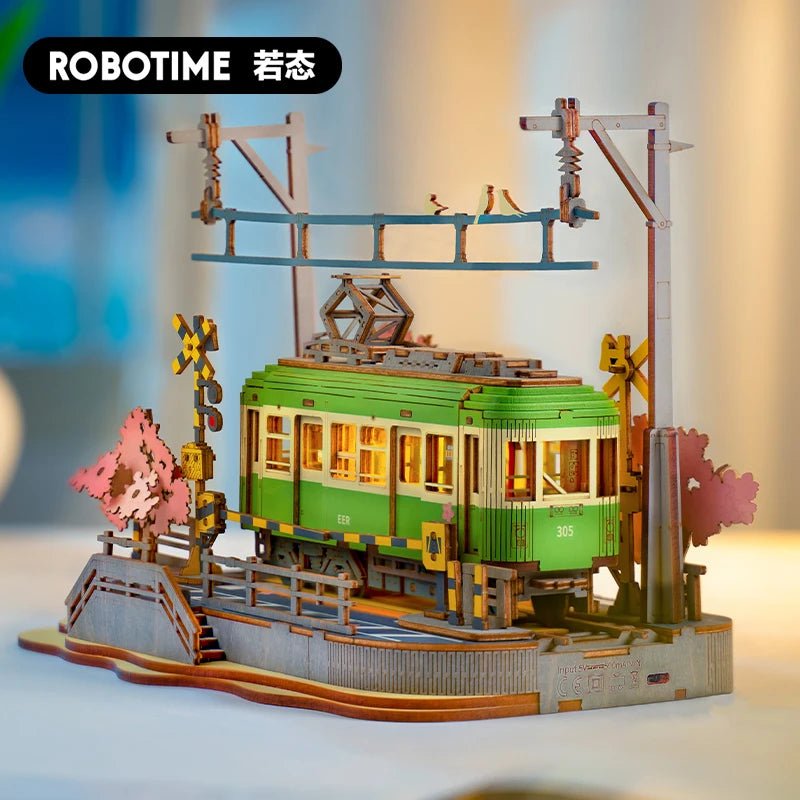 Rolife SakuraGo™ Wooden Car Kit | TGS02 - Woodmechlab