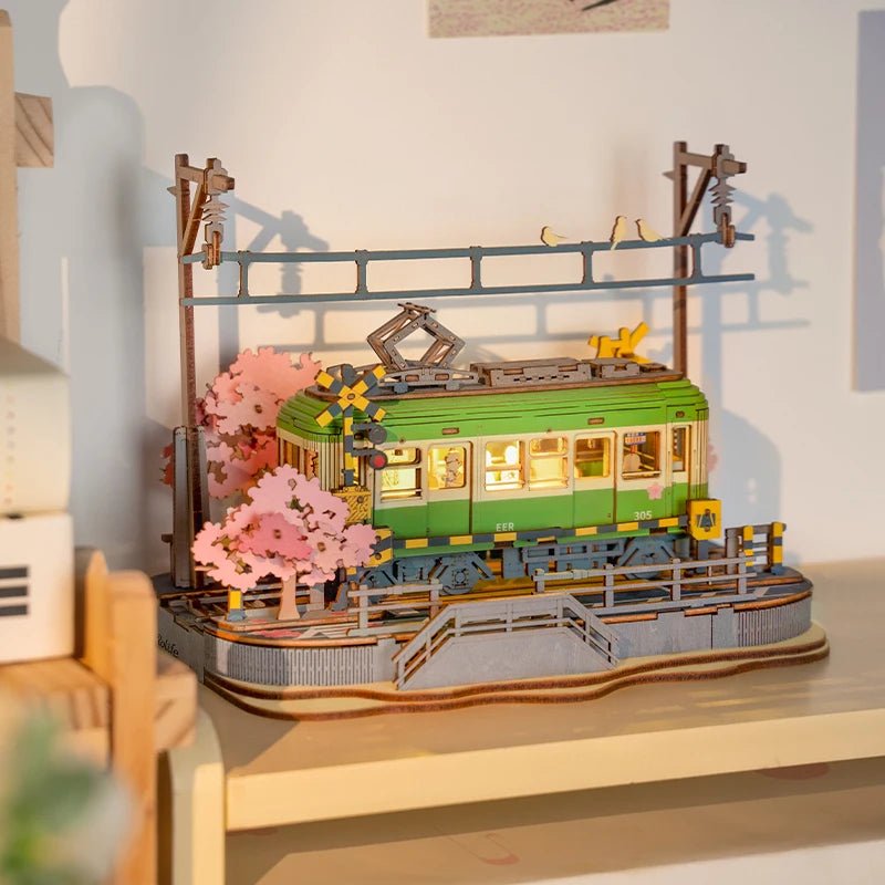 Rolife SakuraGo™ Wooden Car Kit | TGS02 - Woodmechlab