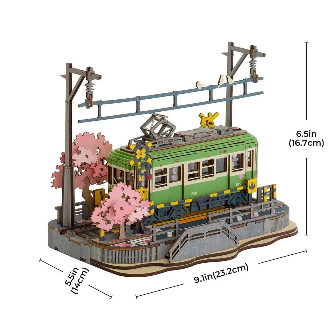 Rolife SakuraGo™ Wooden Car Kit | TGS02 - Woodmechlab