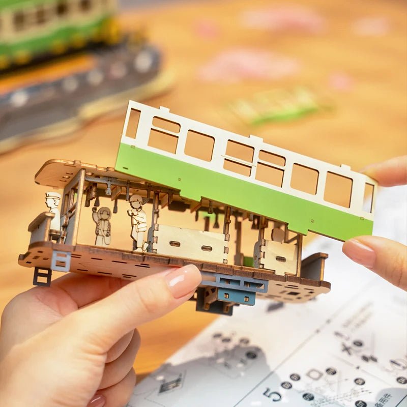 Rolife SakuraGo™ Wooden Car Kit | TGS02 - Woodmechlab