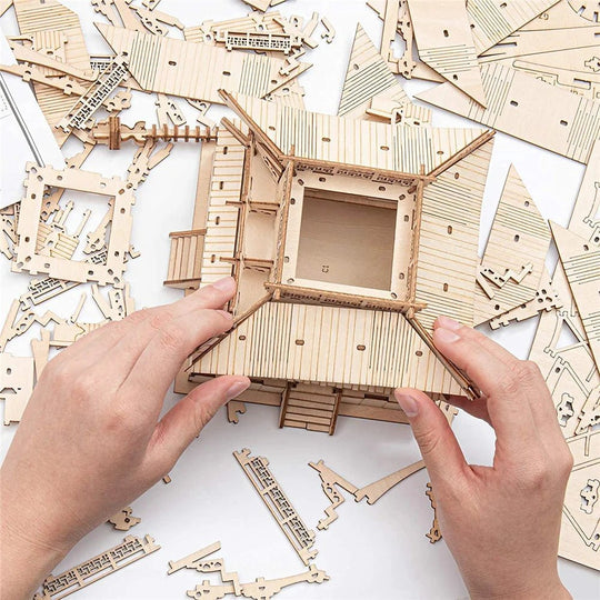 Rolife ZenTower™ 5 - Story Wooden Builder | TGN01 - Woodmechlab