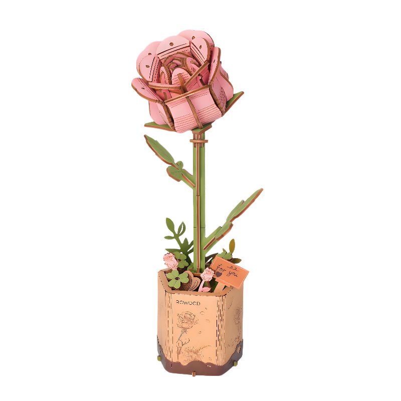 Rowood EcoBloom™ DIY Wooden Flower Kit - Woodmechlab