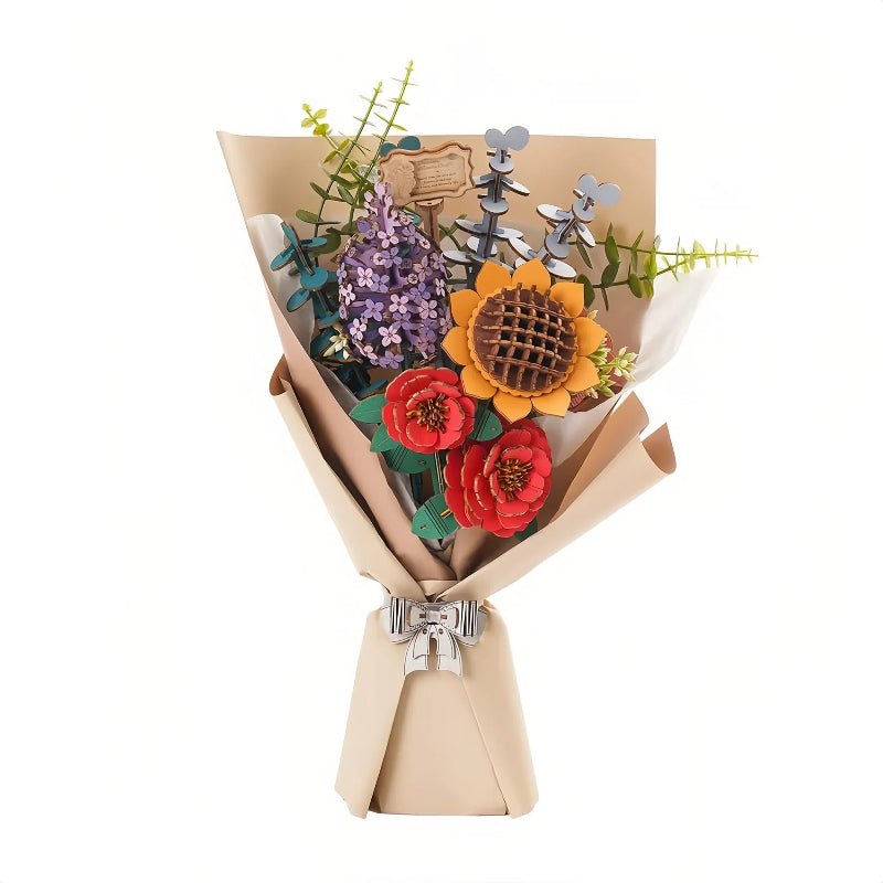 Rowood EcoBloom™ DIY Wooden Flower Kit - Woodmechlab