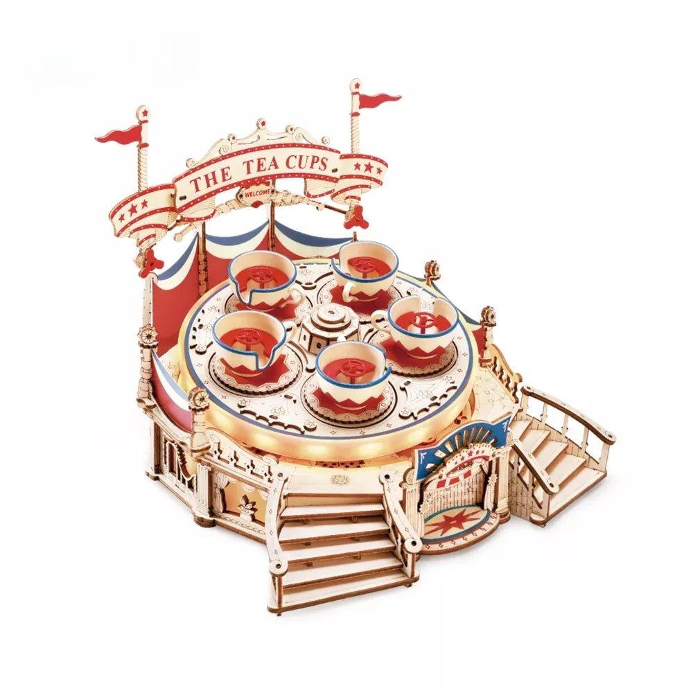 Tilt - A - Whirl DIY Music Box 3D Wooden Puzzle | EA04 - Woodmechlab