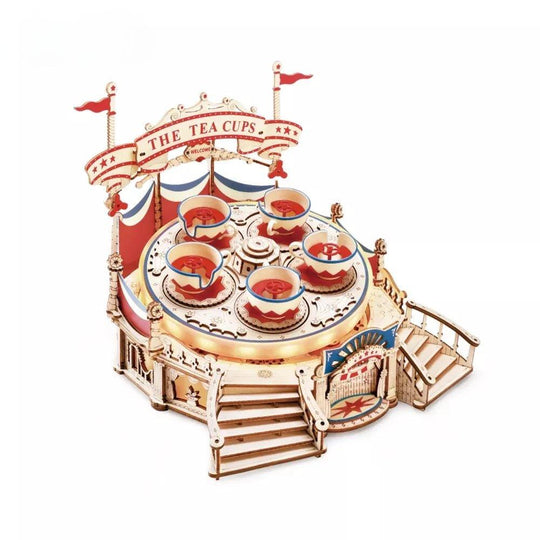 Tilt - A - Whirl DIY Music Box 3D Wooden Puzzle | EA04 - Woodmechlab