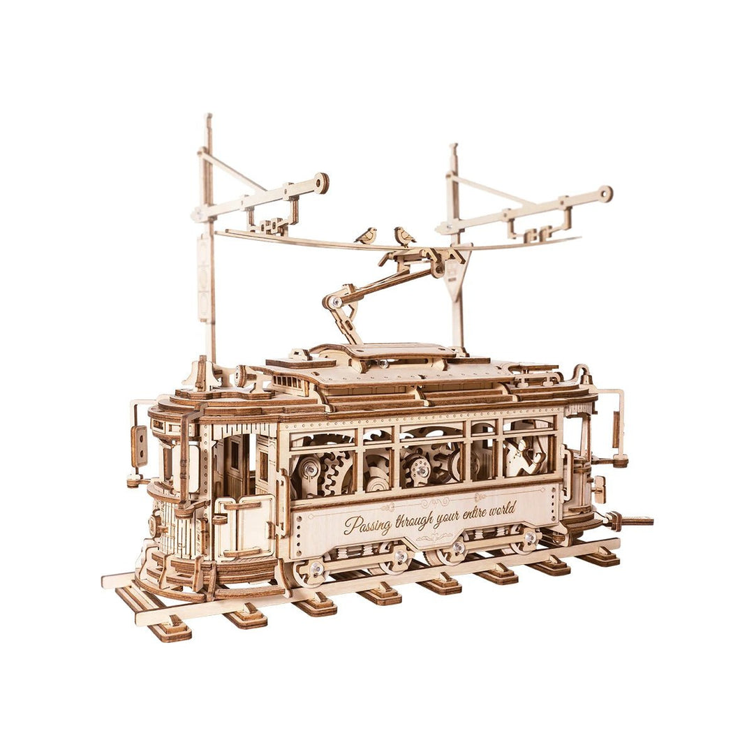 TimberTracks™ Classic City Tram Car | LK801 - Woodmechlab
