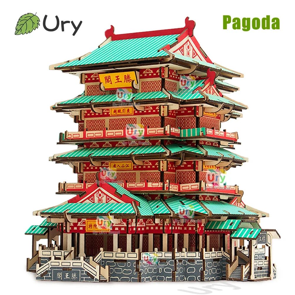 Ury ChromaPagoda™ Dynasty Builder | TB303 - Woodmechlab