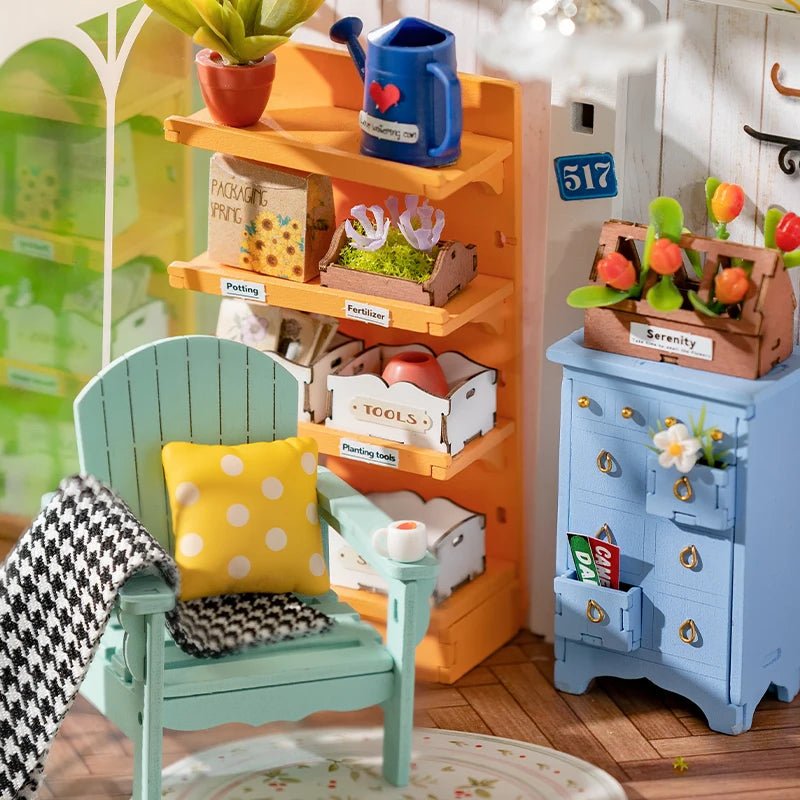 WhimsyHaven™ Blossom Bungalow Builder | DG163 - Woodmechlab