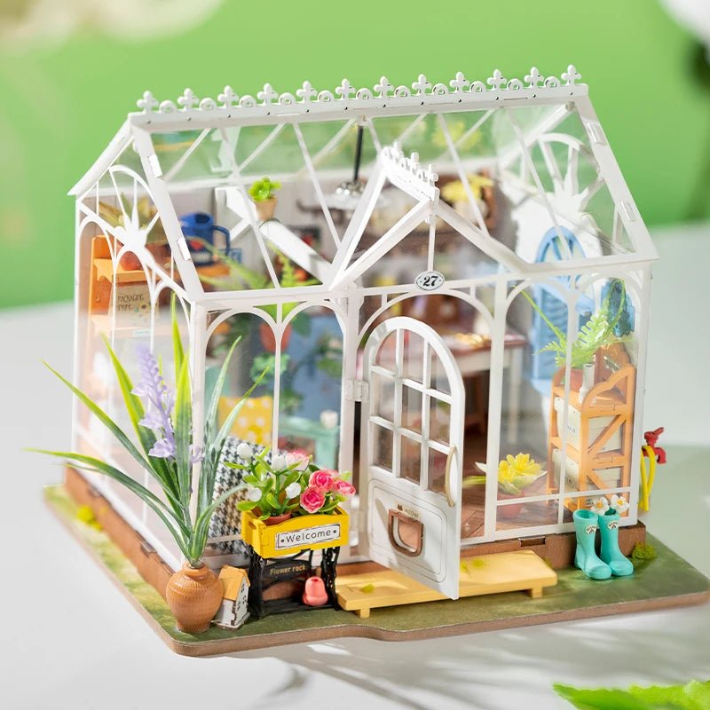 WhimsyHaven™ Blossom Bungalow Builder | DG163 - Woodmechlab