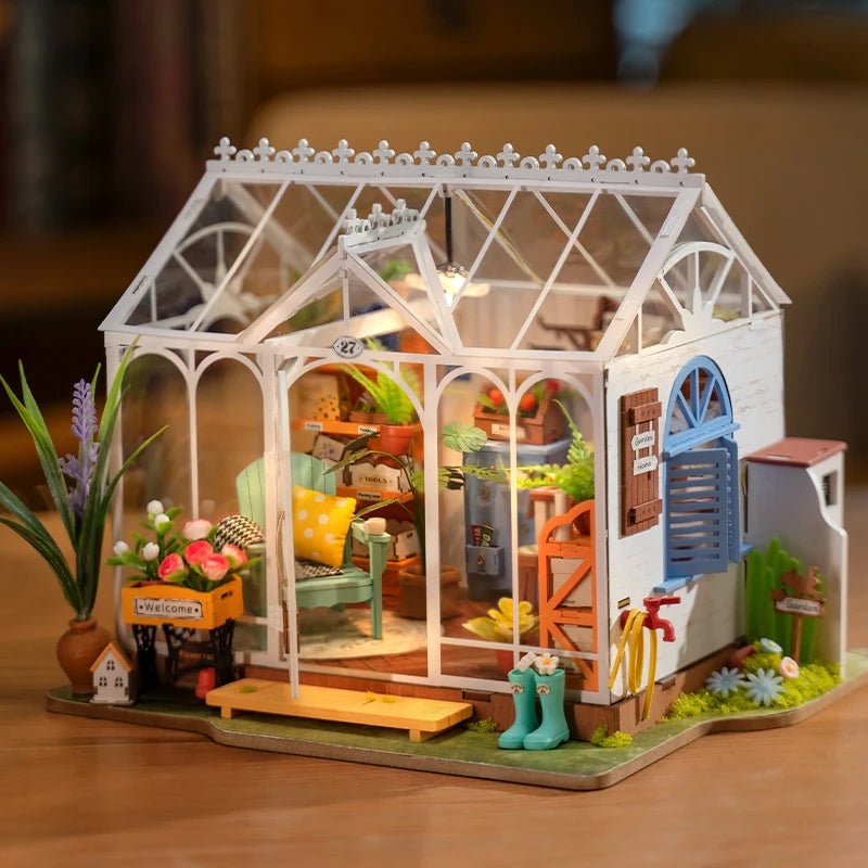 WhimsyHaven™ Blossom Bungalow Builder | DG163 - Woodmechlab