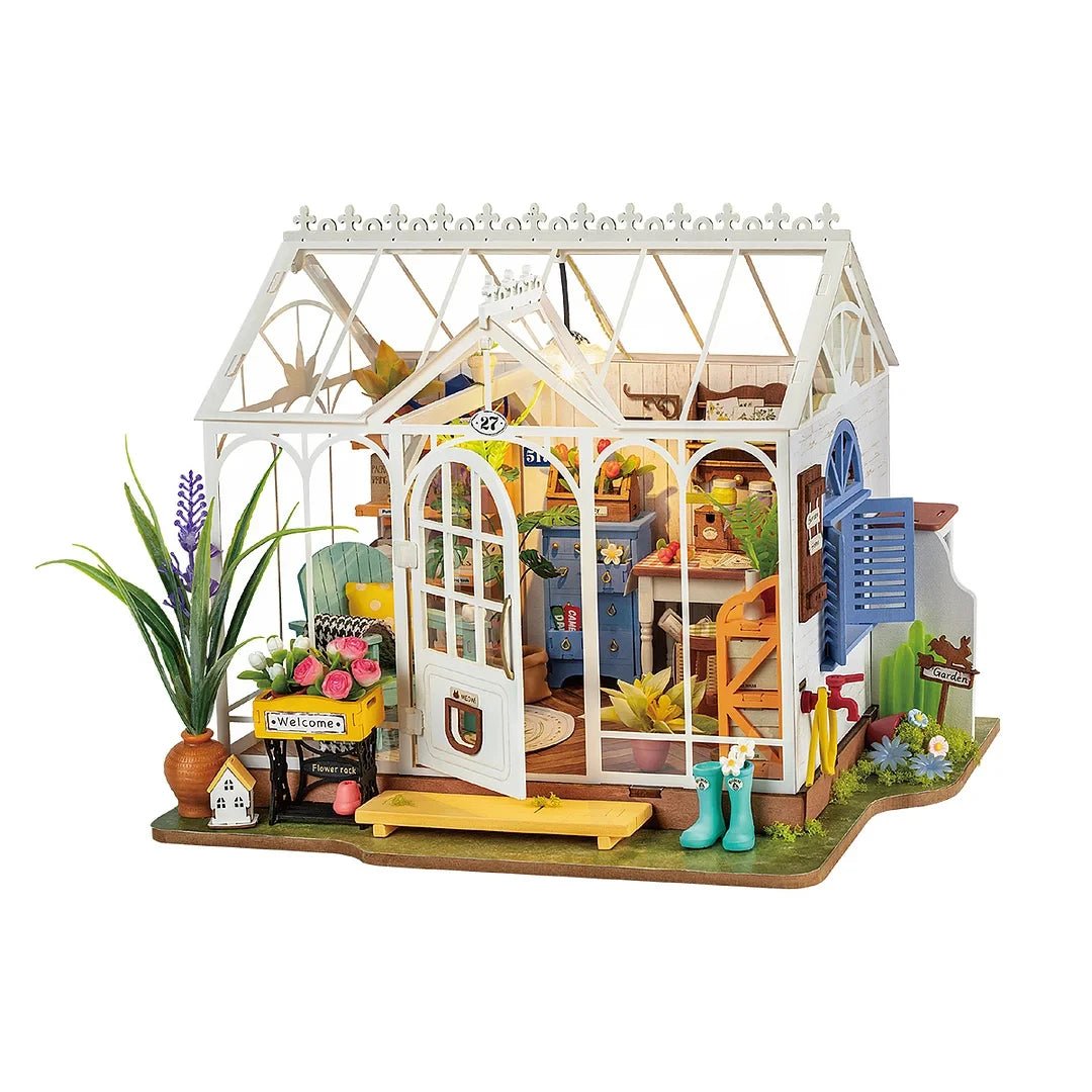 WhimsyHaven™ Blossom Bungalow Builder | DG163 - Woodmechlab